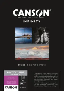 Canson Photo Lustre Premium RC A4 310g - 200 ark