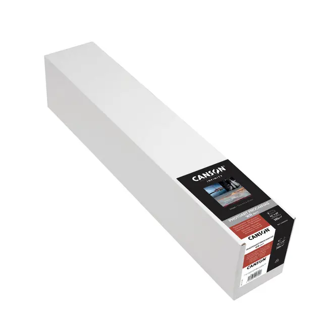 Canson PhotoArt ProCanvas WR Matte Poly 24" x 10' 395g 