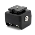 Caruba Hot Shoe Adapter - Midtkontakt X-kontakt &quot;sukkerbit&quot; til kamera