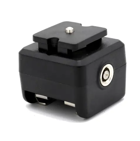 Caruba Hot Shoe Adapter - Midtkontakt X-kontakt &quot;sukkerbit&quot; til kamera