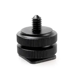 Caruba Hotshoe Adapter Universal Omvendt blitssko til 1/4" hanngjenger