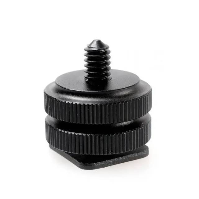 Caruba Hotshoe Adapter Universal Omvendt blitssko til 1/4" hanngjenger 