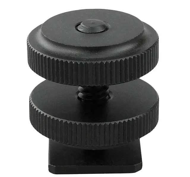 Caruba Hotshoe Adapter Universal Omvendt blitssko til 1/4" hanngjenger 