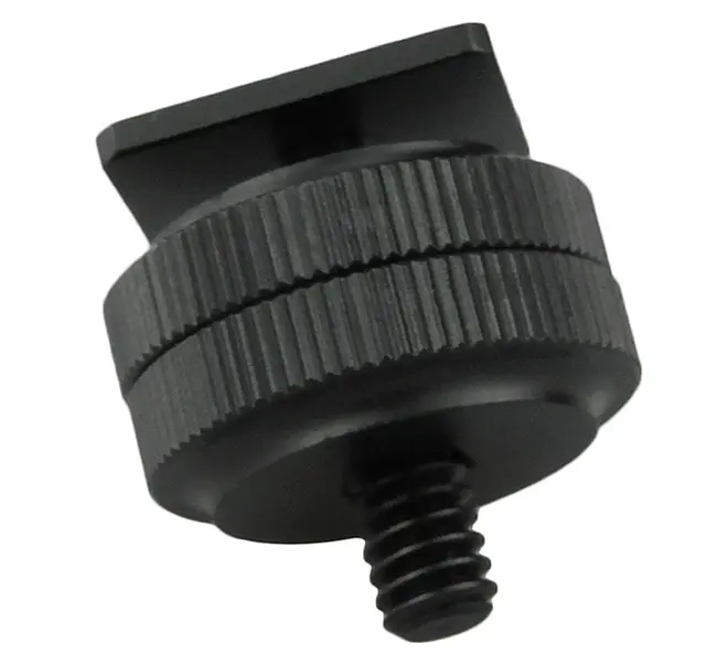 Caruba Hotshoe Adapter Universal Omvendt blitssko til 1/4" hanngjenger 