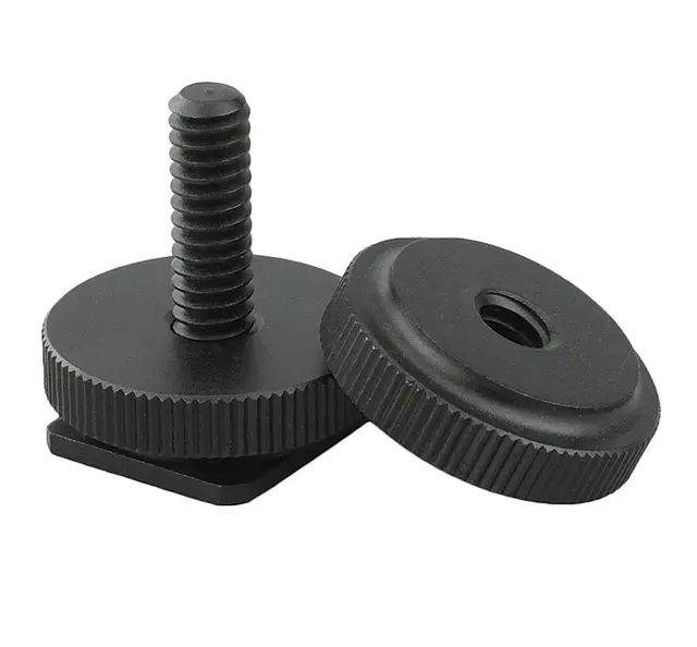 Caruba Hotshoe Adapter Universal Omvendt blitssko til 1/4" hanngjenger 
