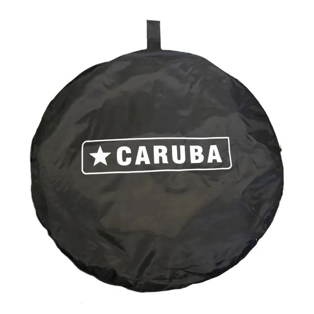 Caruba Foldbar Bakgrunn Sort/Hvit 150X200cm 