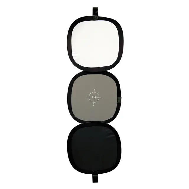 Caruba Gråkort Foldbart 30cm 3-i-1 