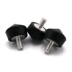 Caruba 1/4&quot; Tripod Foot - Rubber 22mm 3pk