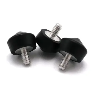 Caruba 1/4&quot; Tripod Foot - Rubber 22mm 3pk