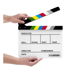 Caruba Director Clapper Hvit Whiteboard Hvit klapper 24x30 cm