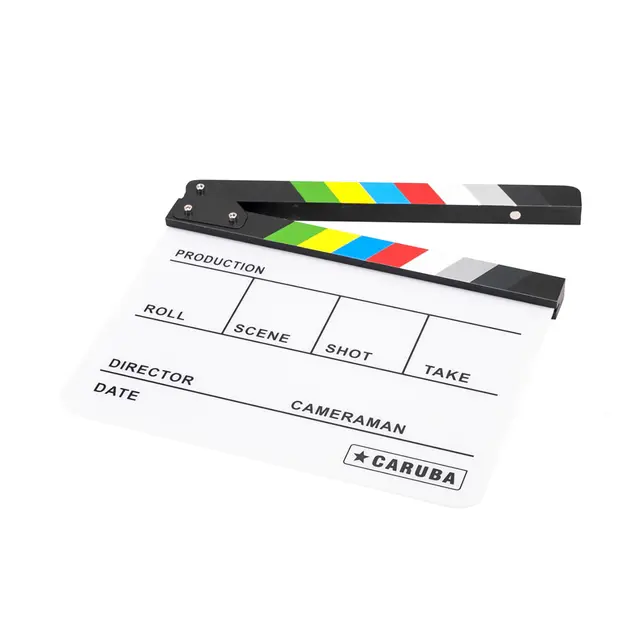 Caruba Director Clapper Hvit Whiteboard Hvit klapper 24x30 cm 