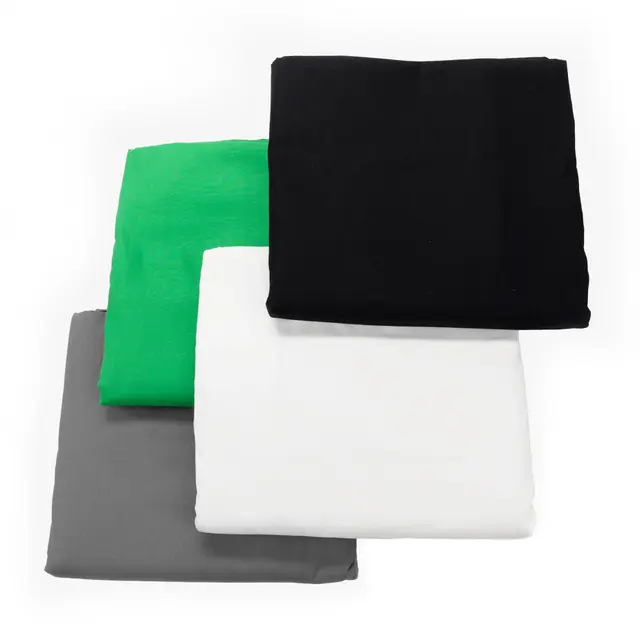 Caruba Bakgrunn Stoff 2X3m Chroma Grønn Tøybakgrunn - GreenScreen 