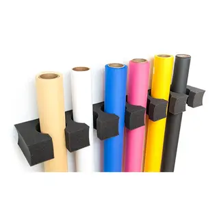 Caruba Background Paper Storage System Skumgummiholdere for 12 papir bakgrunner