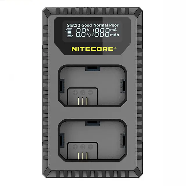 Nitecore USN1 PRO Dobbel Lader For Sony Sony NP-FW50 