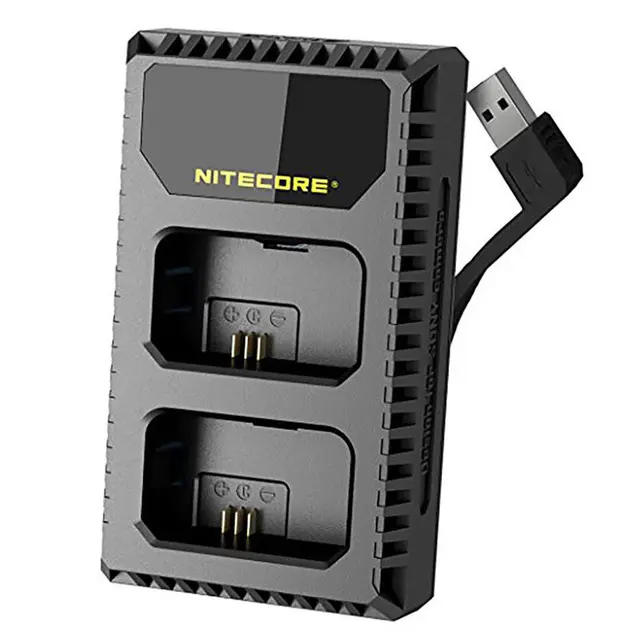 Nitecore USN1 PRO Dobbel Lader For Sony Sony NP-FW50 