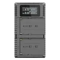 Nitecore USN3 PRO Dobbel Lader For Sony for Sony NP-F Serie batterier