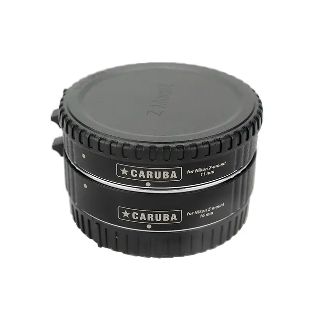 Caruba Extension Tube Set Chrome Type II For Nikon Z-mount 