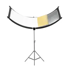 Caruba Curved Face Reflector Pro Kit 110cm x 60cm