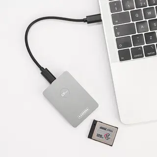 Caruba Card Reader CFexpress B USB 3.1 Kortleser for CFExpress Tybe B kort