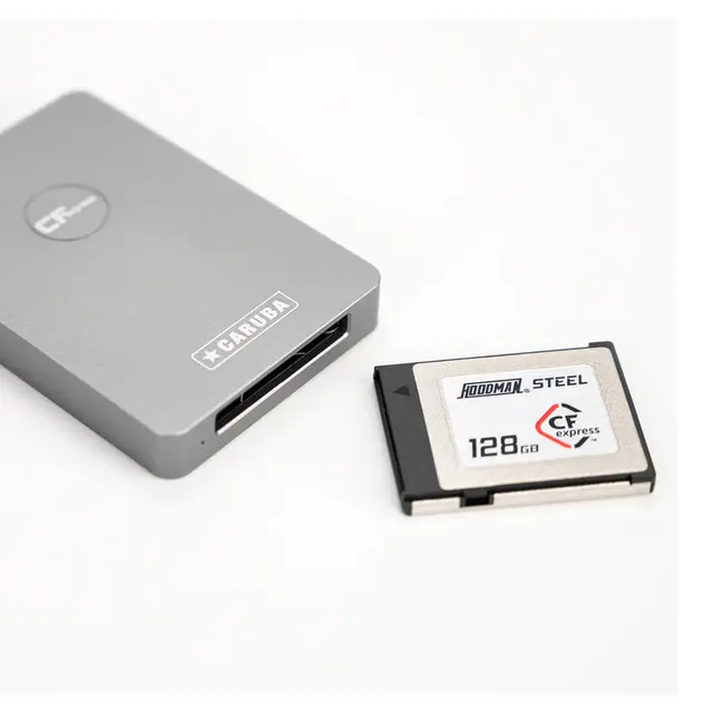 Caruba Card Reader CFexpress B USB 3.1 Kortleser for CFExpress Tybe B kort 
