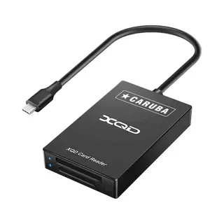 Caruba 2-i-1 Card Reader XQD + SD. USB-C Kortleser 500 MB/s XQD 104 MB/s SD