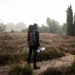 Caruba Kamuflasjetelt 1 Person Med integrert stol