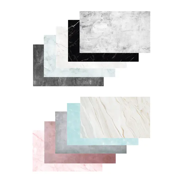 Caruba Backdrops Marble 10pk 5 dobbelisidige bakgrunner. 57x87 cm 