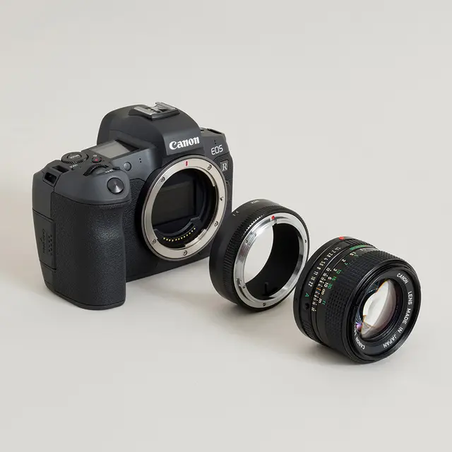 Urth Lens Mount Adapter FD - EOS R Adapter Canon FD objektiv EOS RF Hus 