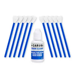 Caruba Cleaning Swab Kit APS-C 10 Stk Swabs + 30ml Fluid