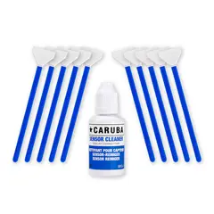 Caruba Cleaning Swab Kit Full-Frame 10 Stk Swabs + 30ml Fluid Fullformat