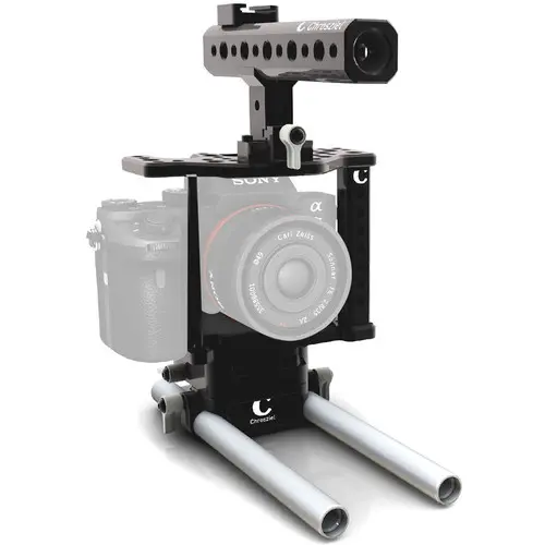 Chrosziel system for Sony Alpha 7IIS/R Camera Cage and LightWeightSupport 