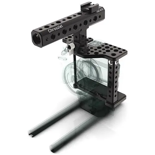 Chrosziel system for Sony Alpha 7IIS/R Camera Cage and LightWeightSupport 