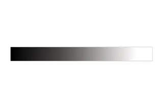 Colorama Colorgrad 110x170cm White/Black Gradert PVC bakgrunn. Fra sort til hvit
