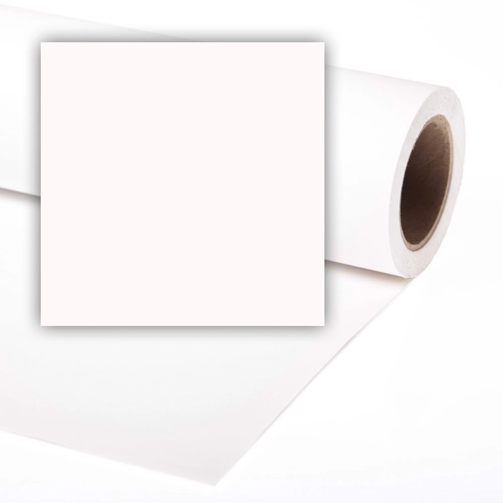 Colorama Bakgrunnspapir 1107 Super White 2,72 x 11 m