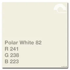 Colorama Bakgrunnspapir 0582 Polar White 1,35  x 11 meter.