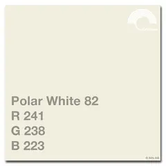 Colorama Bakgrunnspapir 0582 Polar White 1,35  x 11 meter.