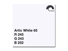 Colorama Bakgrunnspapir 565 Arctic White 1,35  x 11 meter.