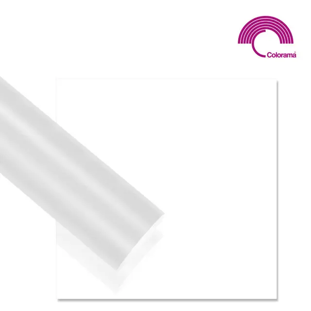 Colorama Colorgloss 100x130cm 1 x 1,3 meter.  Super White 