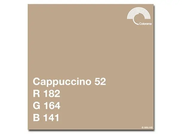 Colorama Bakgrunnspapir 0152 Cappuccino 2,72  x 11 meter 