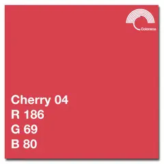 Colorama Bakgrunnspapir 0504 Cherry 1,35 x 11 m