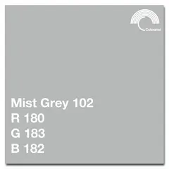 Colorama Bakgrunnspapir 5102 Mist Grey 1,35 x 11 m