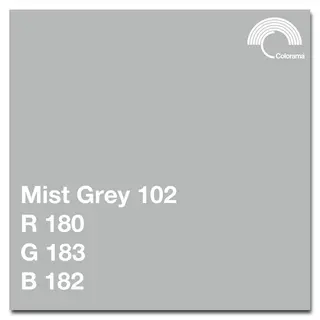 Colorama Bakgrunnspapir 5102 Mist Grey 1,35 x 11 m