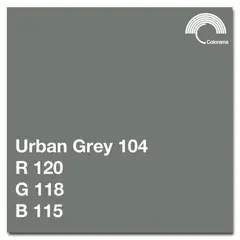Colorama Bakgrunnspapir 5104 Urban Grey 1,35 x 11 m