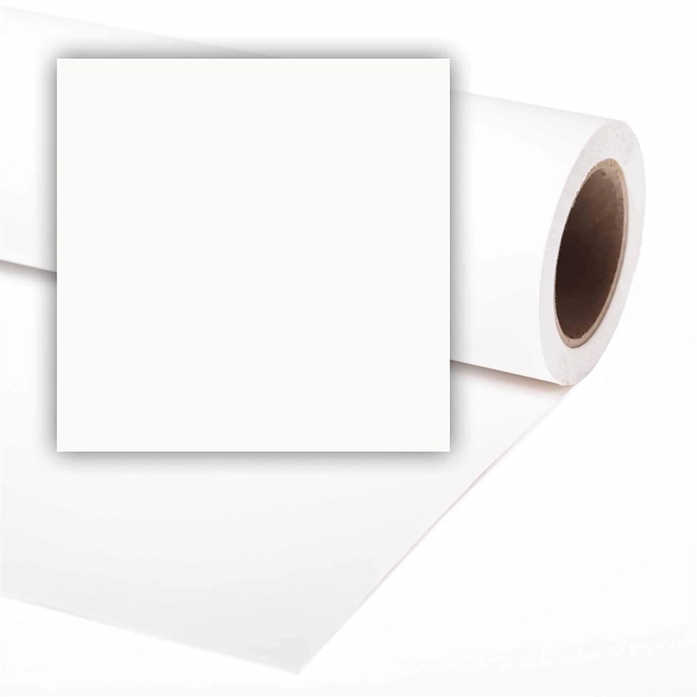 Colorama Bakgrunnspapir 5107 Super White 1,35 x 11 m