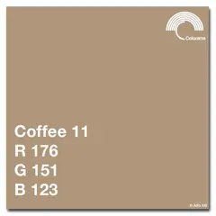 Colorama Bakgrunnspapir 0511 Coffee 1.35 x 11 m
