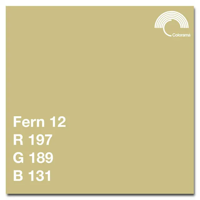 Colorama Bakgrunnspapir 0512 Fern 1,35 x 11 m 