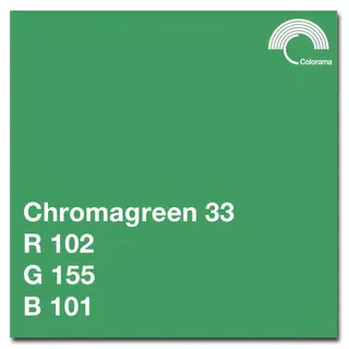 Colorama Bakgrunnspapir 0533 Chromagreen 1,35 x 11 m
