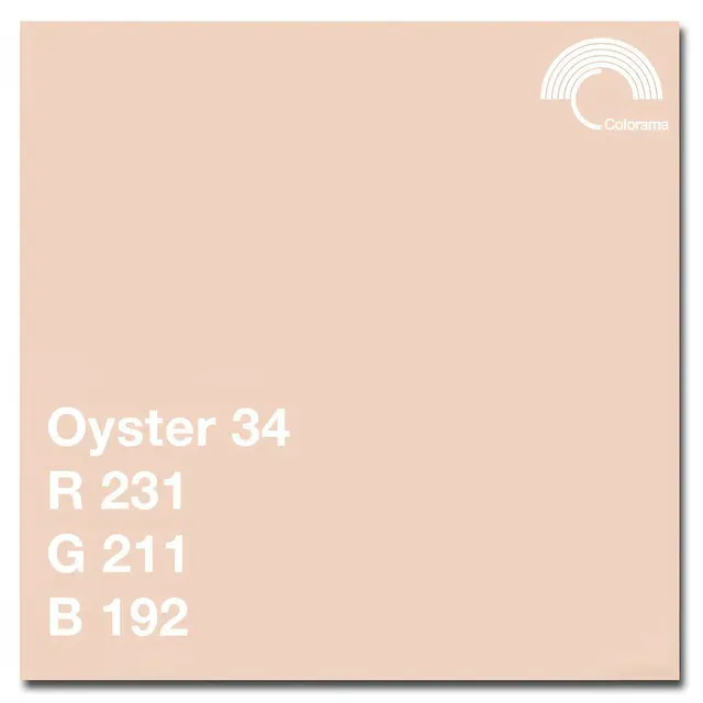 Colorama Bakgrunnspapir 0534 Oyster 1,35 x 11 m 
