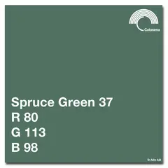 Colorama bakgrunnspapir 537 Spruce green 1.35 x 11 meter