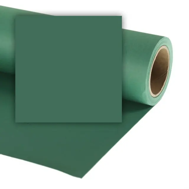 Colorama bakgrunnspapir 537 Spruce green 1.35 x 11 meter 